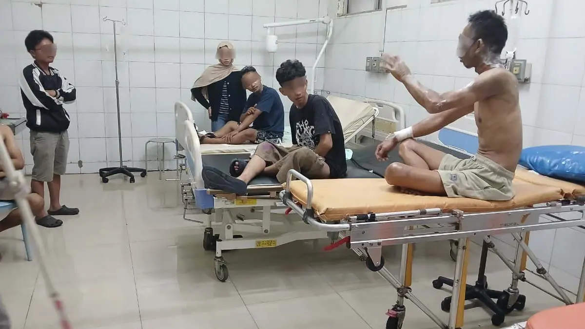 penyiraman air keras tasikmalaya