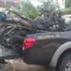 Tiga Motor Terbakar di SPBU Karangnunggal Tasikmalaya, Api Berasal dari Suzuki Thunder saat Mengisi BBM