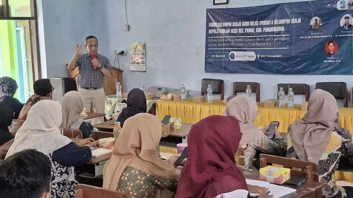 Guru SD di Parigi Dibekali Inovasi Pembelajaran IPA Berbasis RADEC Parigi pangandaran