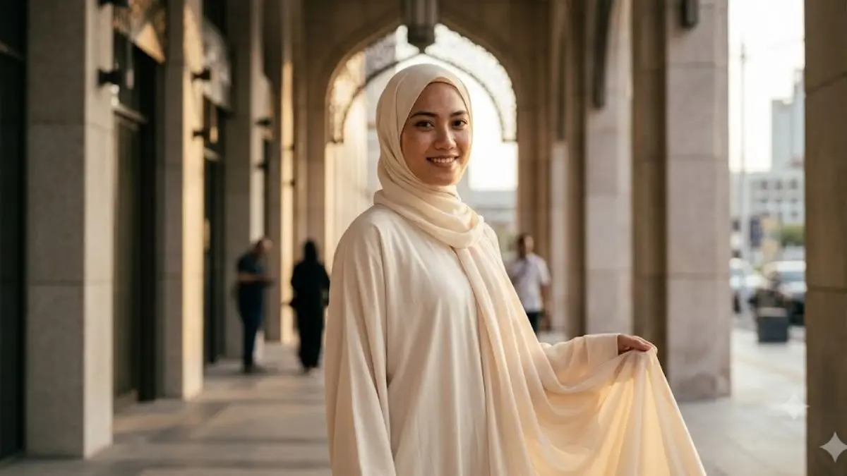 Cuma Pakai Prompt Gemini AI, Kamu Bisa Bikin Foto Pakai Abaya yang Stylish dengan Mudah Prompt Gemini AI