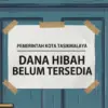 dana hibah, kas daerah pemerintah kota tasikmalaya
