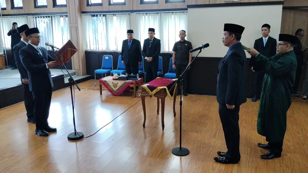 Hanafi resmi jadi Pj Sekda Kota Tasikmalaya