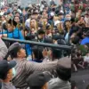 demo tolak kenaikan BBM di Kota Tasikmalaya