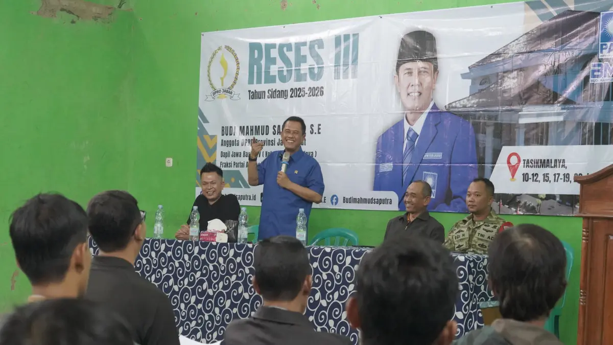 Budi Mahmud Serap Aspirasi hingga Ujung Tamansari Reses DPRD Jawa Barat