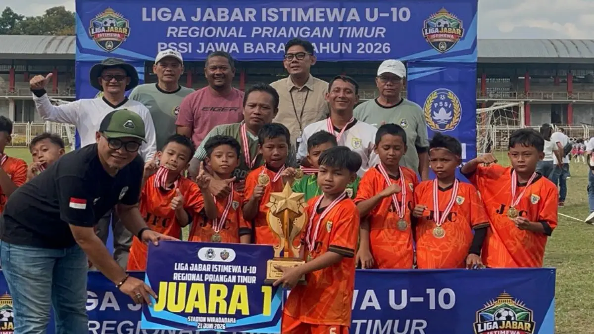 Liga Jabar Istimewa U-10 Regional Priangan Timur Saring Enam Tim Terbaik di Stadion Wiradadaha, ini Hasilnya Liga Jabar Istimewa U-10 Regional Priangan Timur