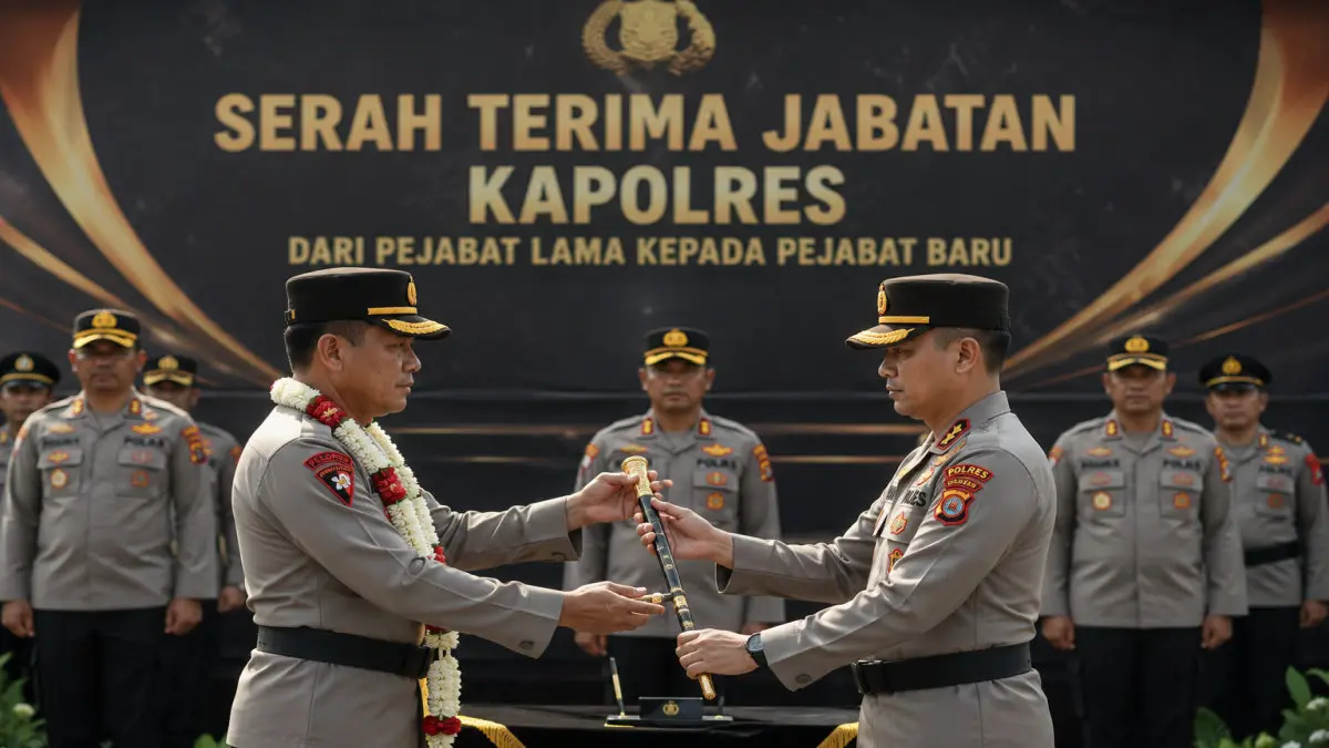 Kapolres Tasikmalaya Kota resmi berganti