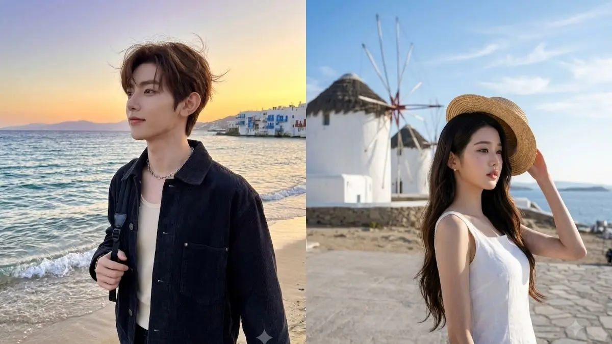 6 Prompt Gemini AI Terbaik Untuk Membuat Foto Liburan di Mykonos Tampak Nyata Prompt Gemini AI