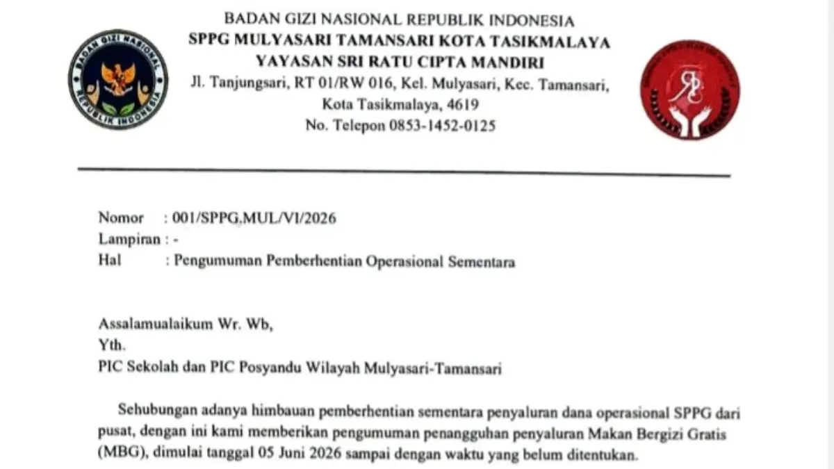 MbG mulyasari kota tasikmalaya berhenti
