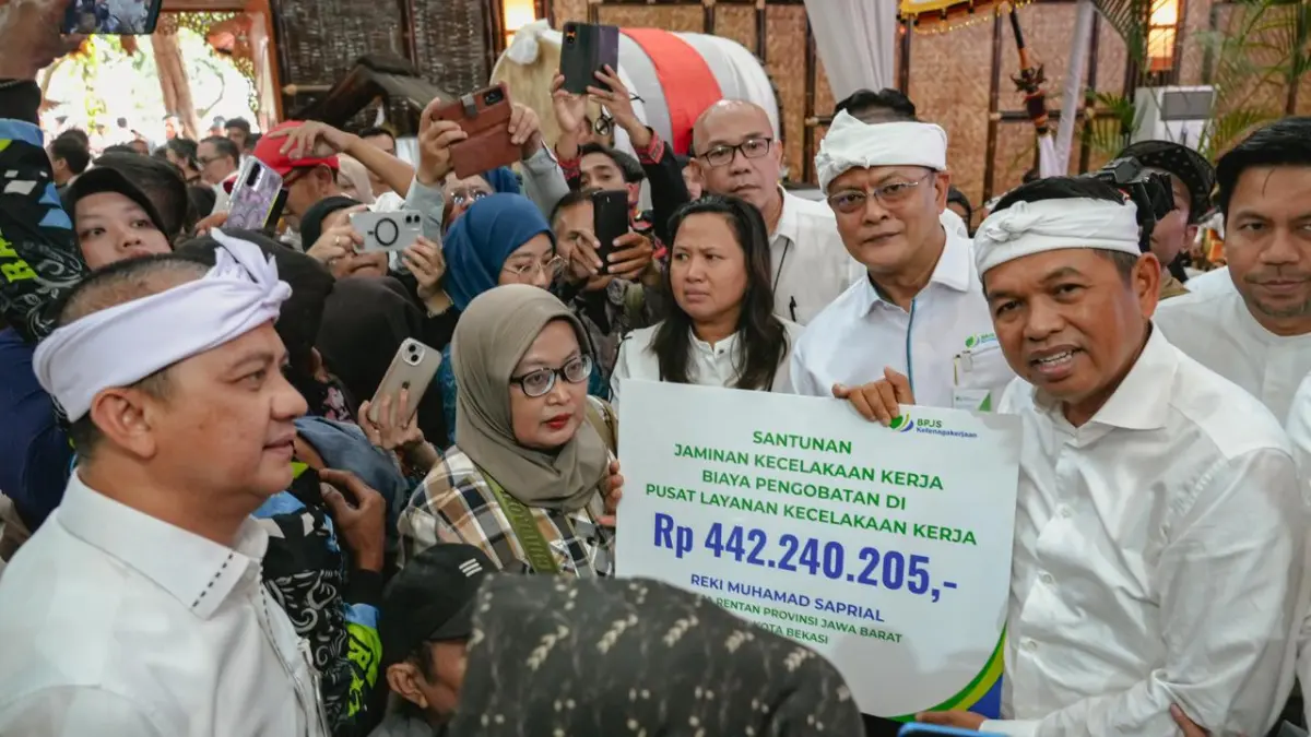 Negara Hadir untuk Pekerja Rentan, BPJS Ketenagakerjaan dan Pemprov Jabar Salurkan Rp 49,3 Miliar BPJS Ketenagakerjaan