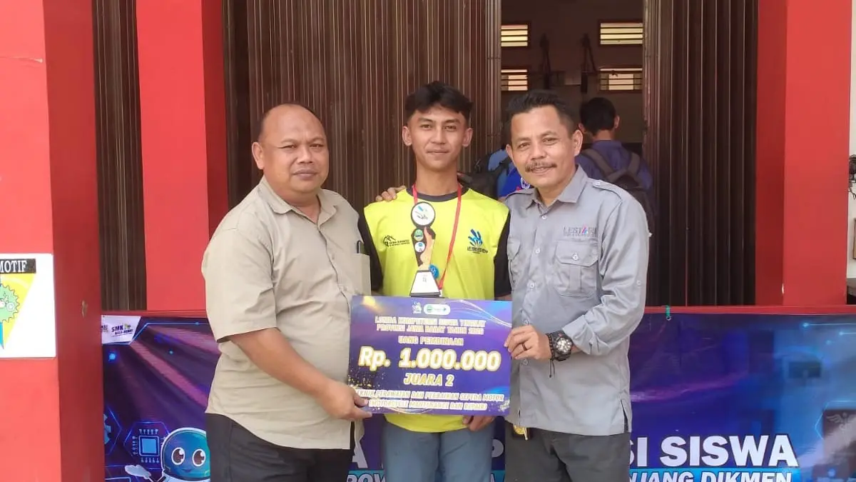 Siswa SMK Manangga Pratama Raih Juara 2 LKS SMK Tingkat Jawa Barat SMK manangga pratama