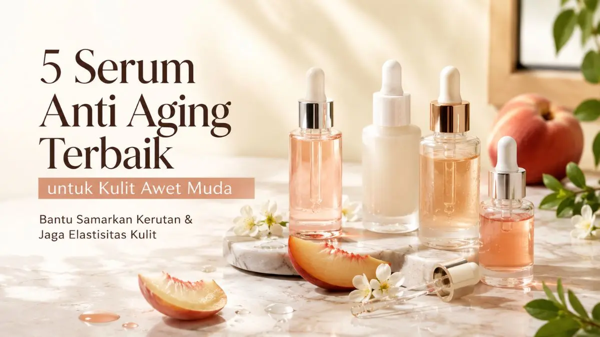 5 Serum Anti Aging Terbaik untuk Lawan Keriput Bikin Wajah Awet Muda Serum Anti Aging Terbaik