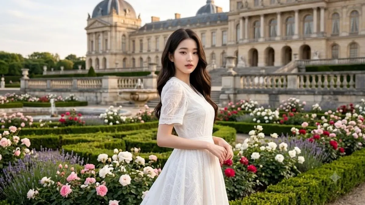 Inspirasi Prompt Gemini AI Untuk Membuat Foto di Taman Istana yang Elegan Prompt Gemini AI