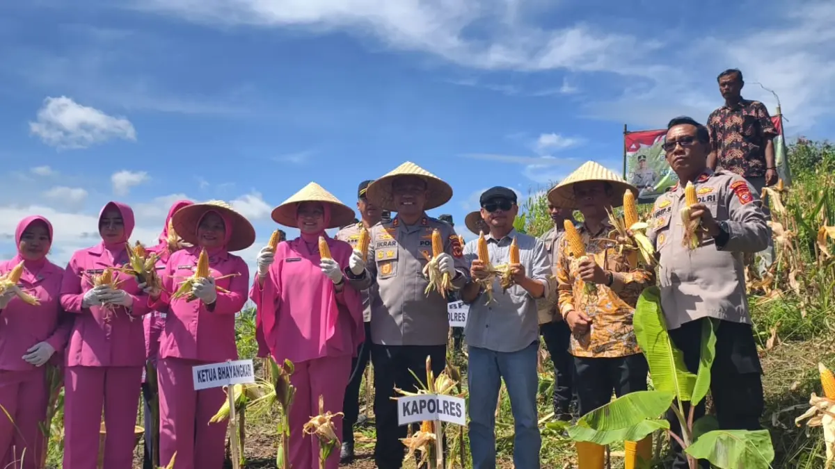 Polres Pangandaran Siap Bersaing dalam Lomba Ketahanan Pangan se-Polda Jabar Polres Pangandaran, Lomba Ketahanan Pangan