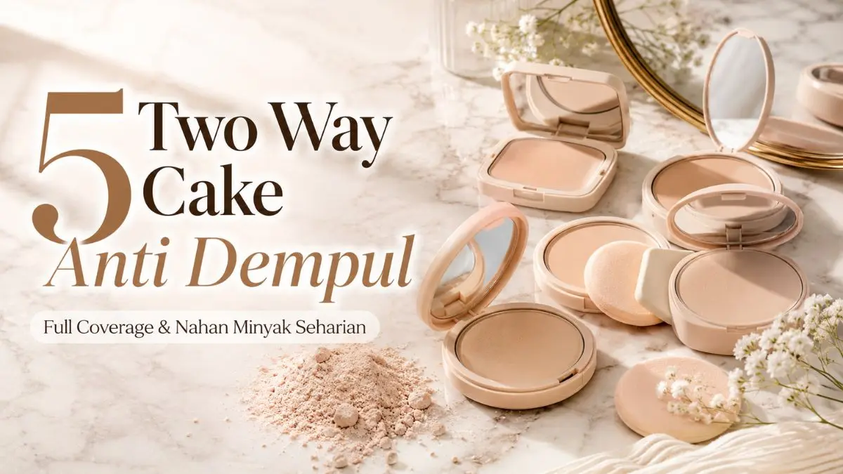 5 Bedak Two Way Cake Anti Dempul Bikin Makeup Flawless Sepanjang Hari Two Way Cake Anti Dempul