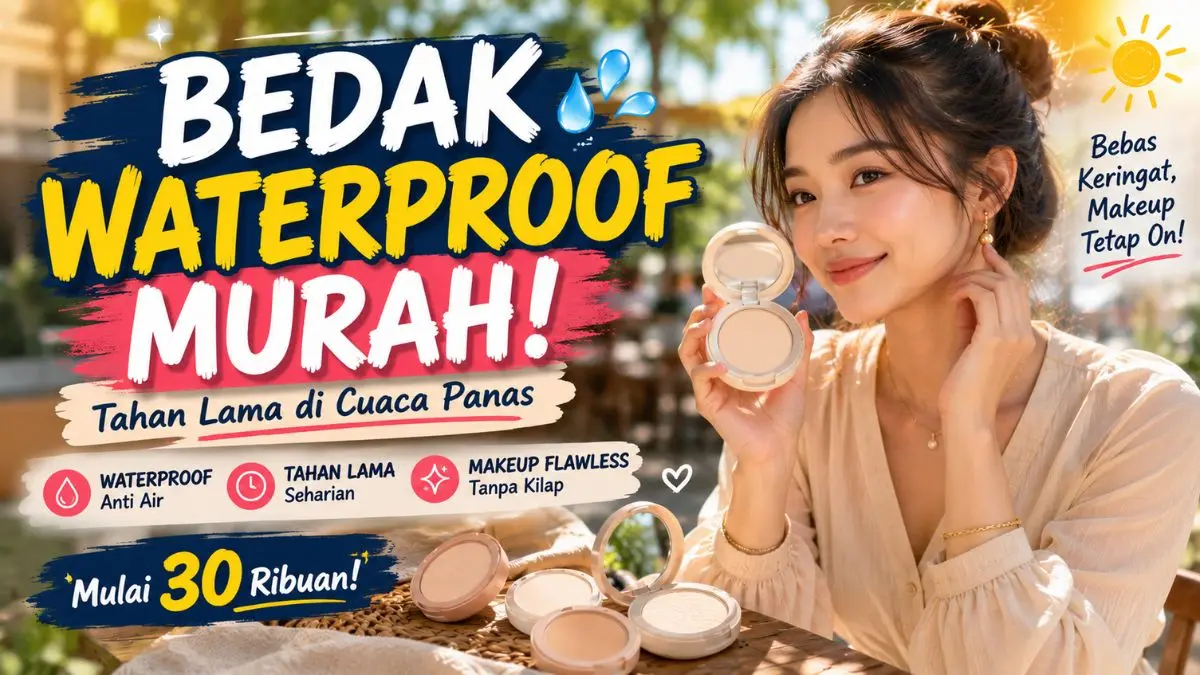 Bedak Waterproof Murah