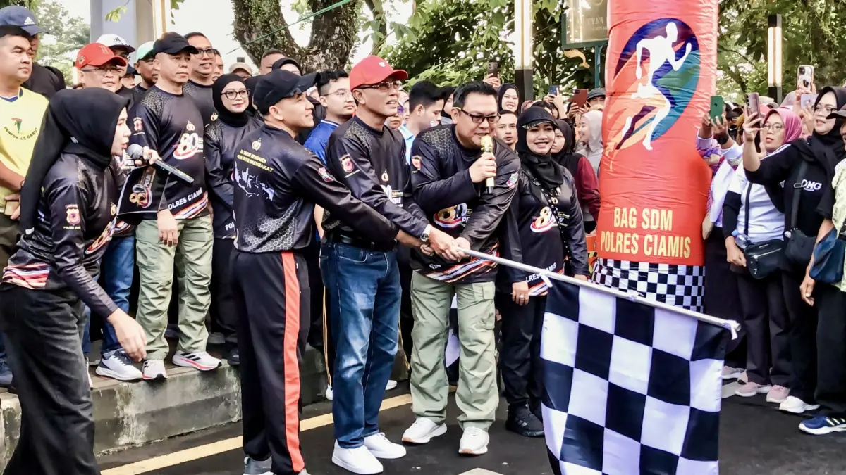 Jalan sehat bhayangkara