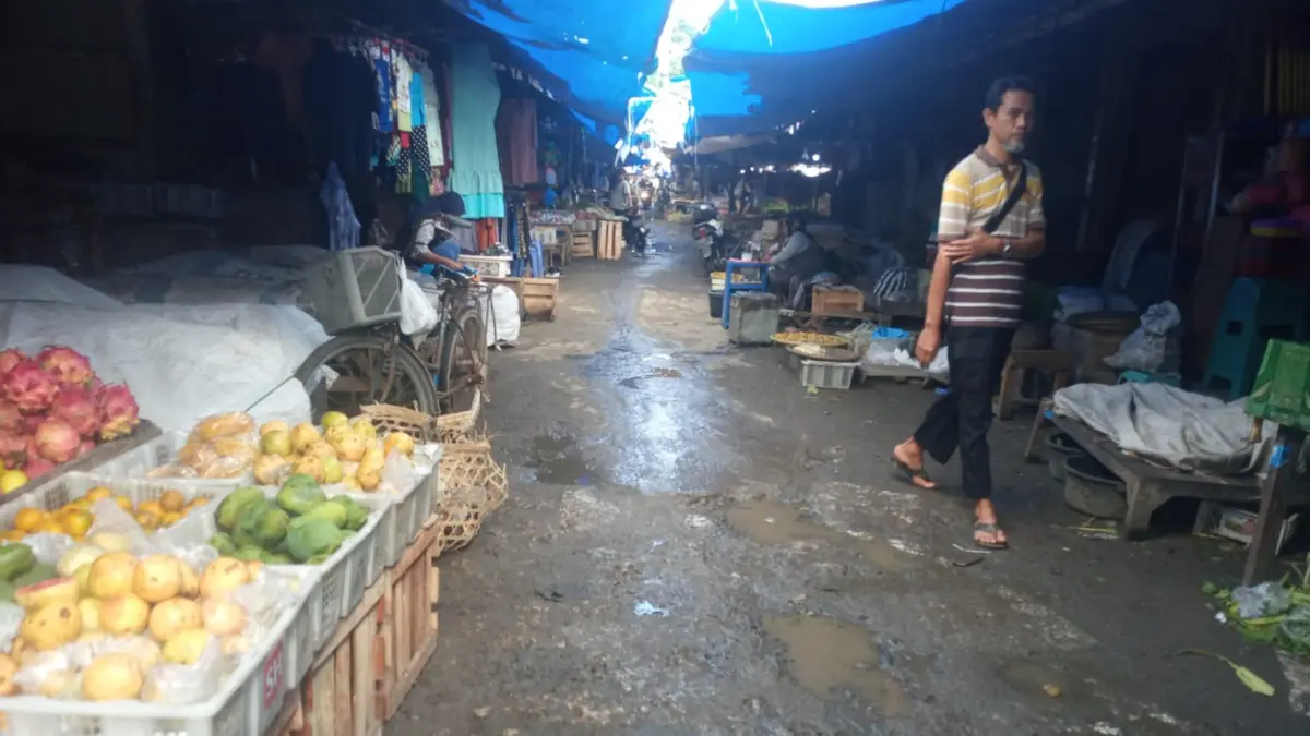 Rencana Revitalisasi Pasar di Pangandaran Sebatas Drainase Saja revitaslisasi pasar pangandaran, perbaikan drainase
