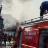 Trafo Gardu Induk Banjar terbakar