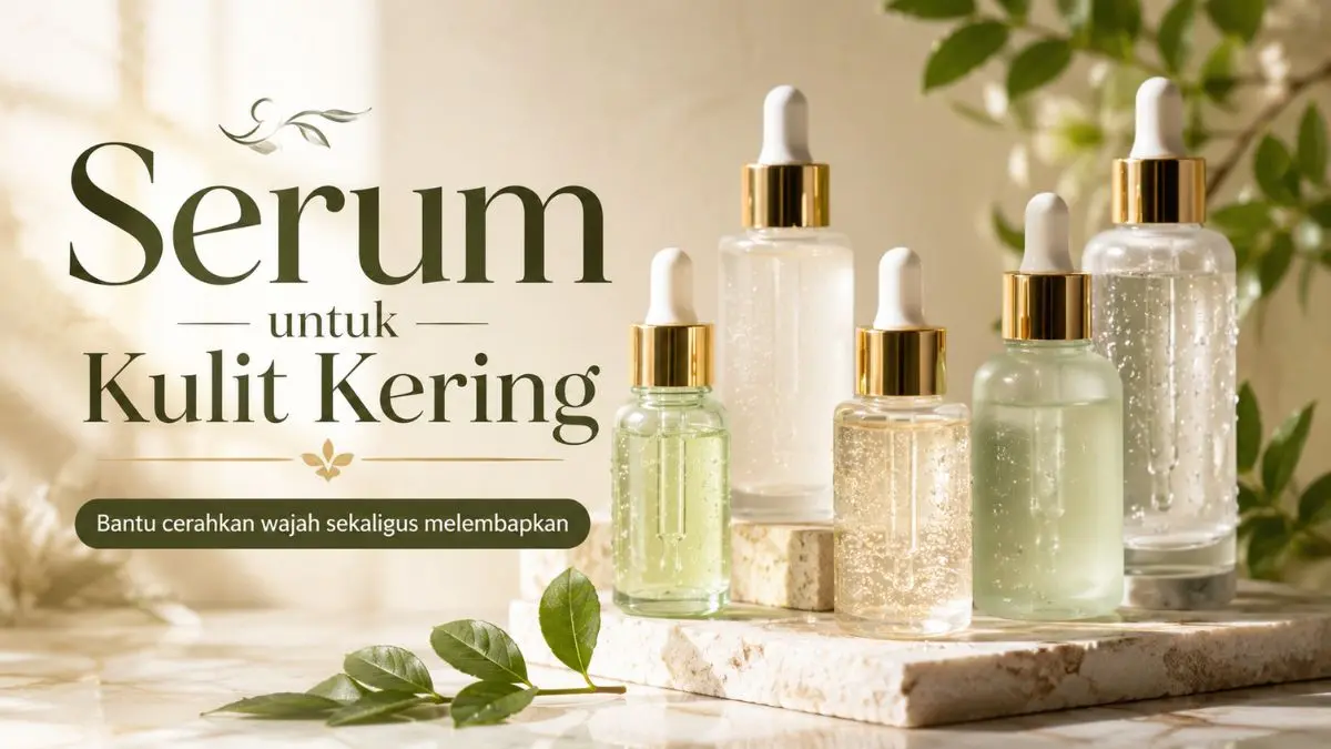Rekomendasi Serum untuk Kulit Kering yang Bikin Wajah Lembab Tanpa Bikin Lengket Serum untuk Kulit Kering