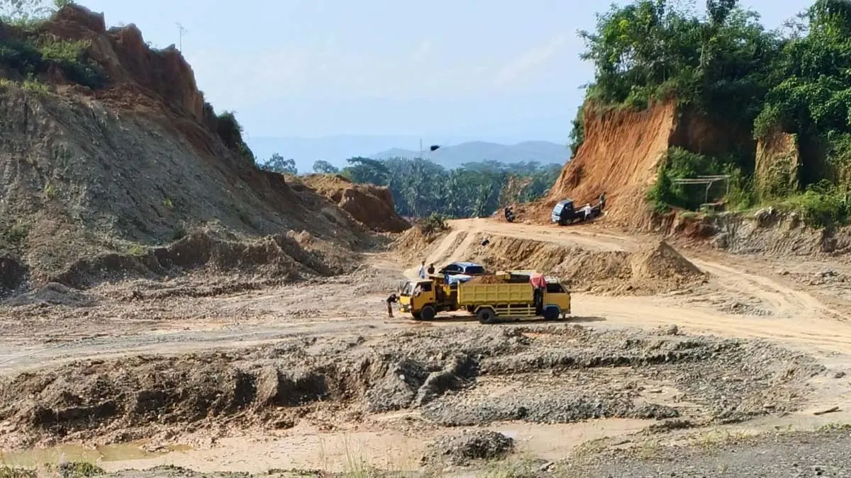tambang galian c di kota banjar