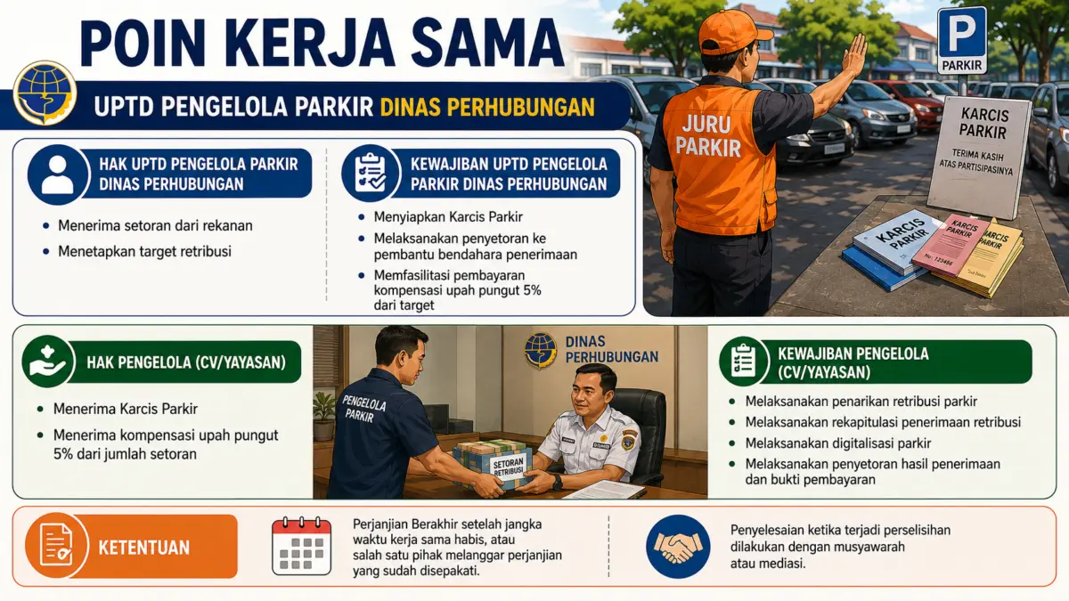 Kerja Sama Urusan Retribusi Parkir Tak Masuk Logika, Potensinya Malah Rugi Retribusi parkir kota tasikmalaya