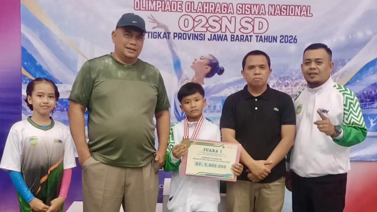 Atlet Senam Kabupaten Tasikmalaya Bersinar di O2SN Jabar, Sukses Raih Medali Emas O2sn jabar