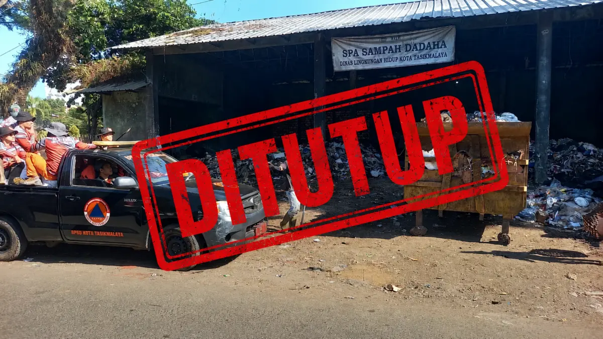 Depo Sampah Dadaha Kota Tasikmalaya Sudah Dinonaktifkan, Tindak Lanjut Rencana Penataan Depo sampah dadaha