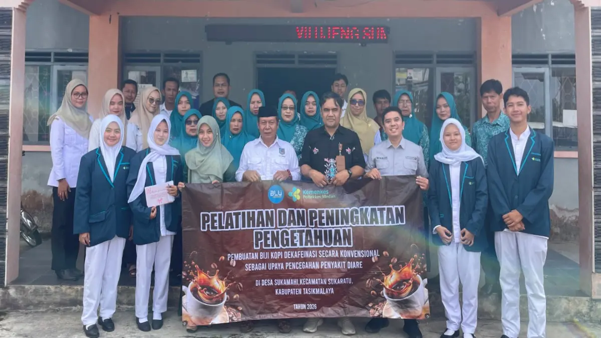Kopi Dekafeinasi Jadi Senjata Cegah Diare dan Tambah Cuan, Inovasi Dosen Poltekkes Kemenkes Tasikmalaya pelatihan kopi dekafeinasi