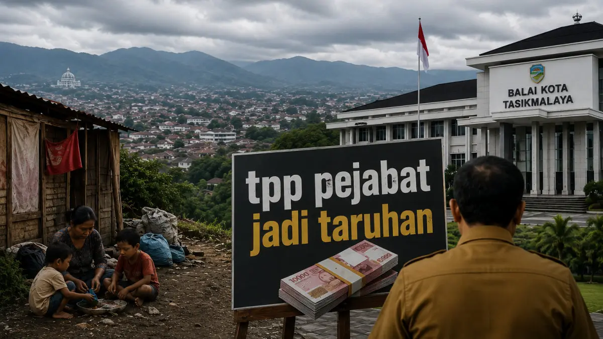 Target Kemiskinan Kota Tasikmalaya Turun Satu Digit Tahun ini, TPP Pejabat Jadi Taruhannya Jika Tak Tercapai target kemiskinan satu digit Kota Tasikmalaya
