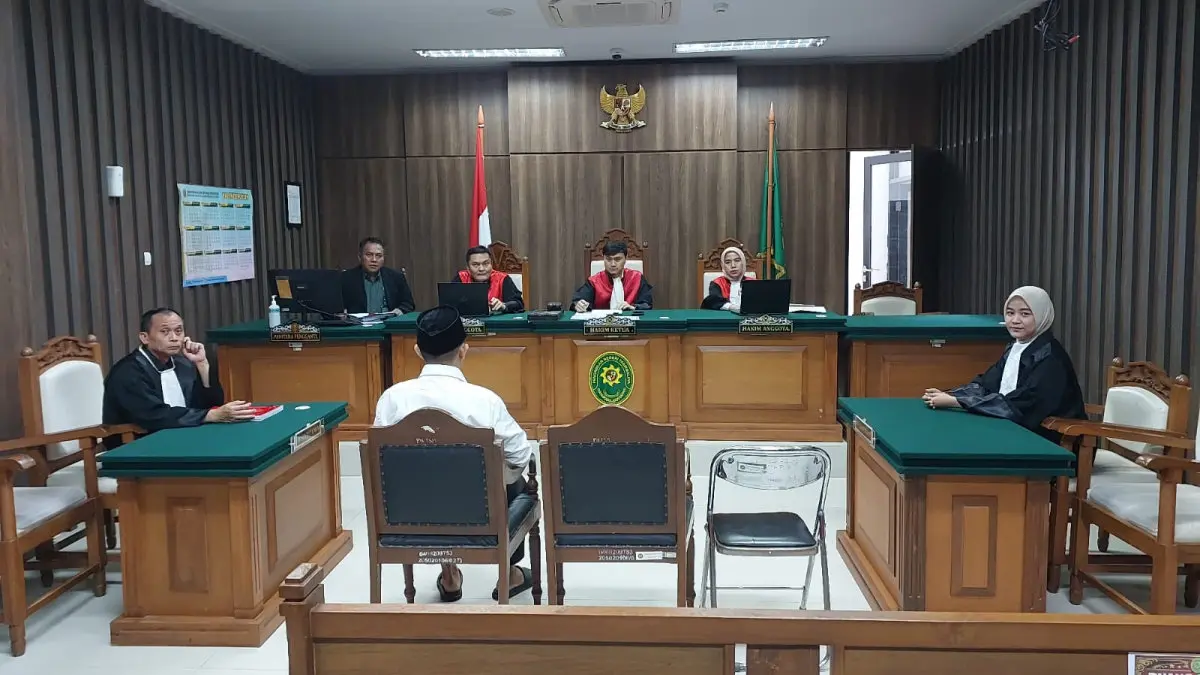 vonis content creator SL di PN Tasikmalaya