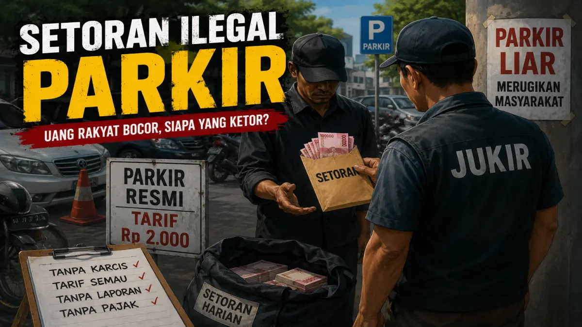 Setoran Ilegal Parkir di Kota Tasikmalaya Disorot DPRD, Dishub Diminta Buka 'Peta Uang' Pihak Ketiga dugaan setoran ilegal parkir