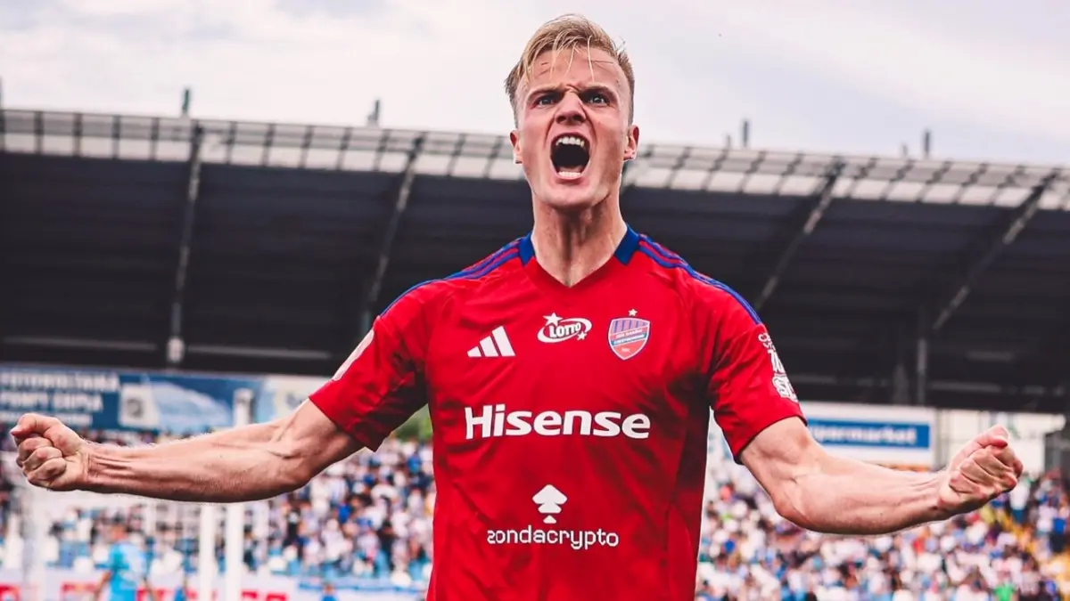 Hadapi Kerasnya Liga Champions, Sparta Praha Rekrut Sepupu Erling Haaland Jonatan Braut Brunes