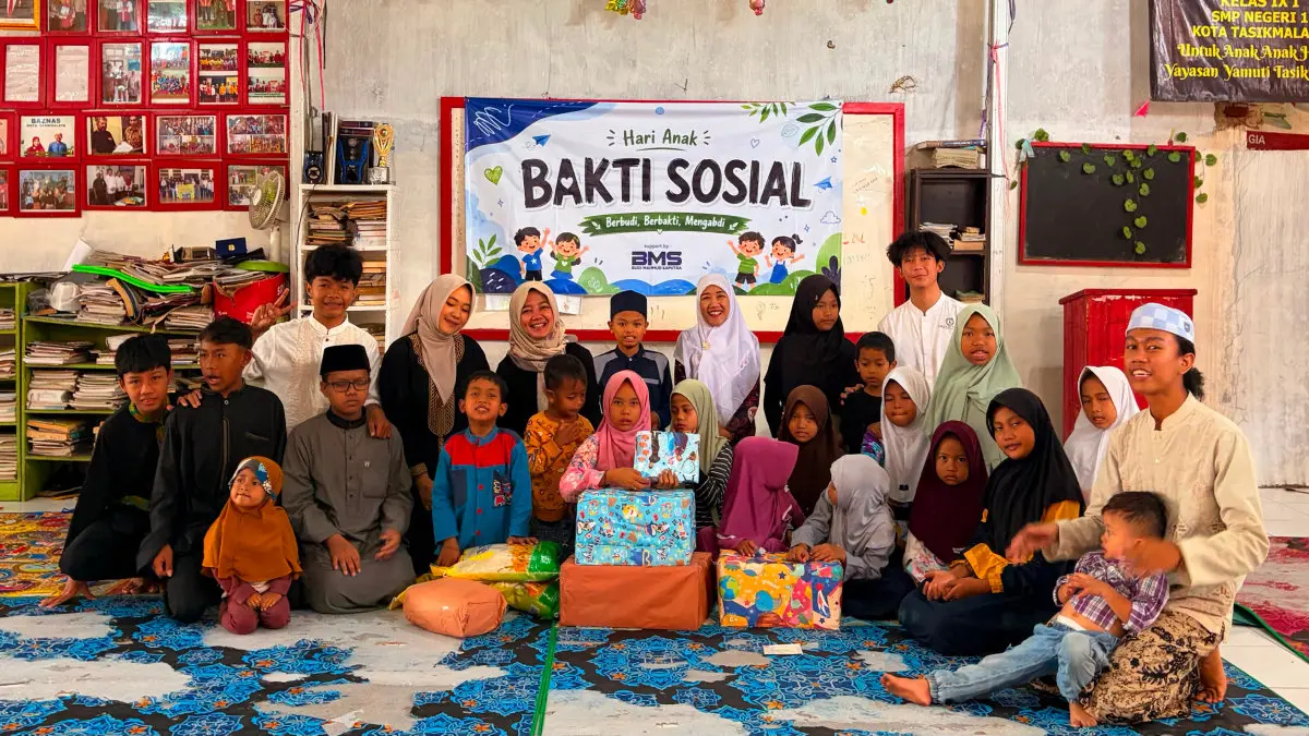 bakti sosial Hari Anak Nasional di Tasikmalaya