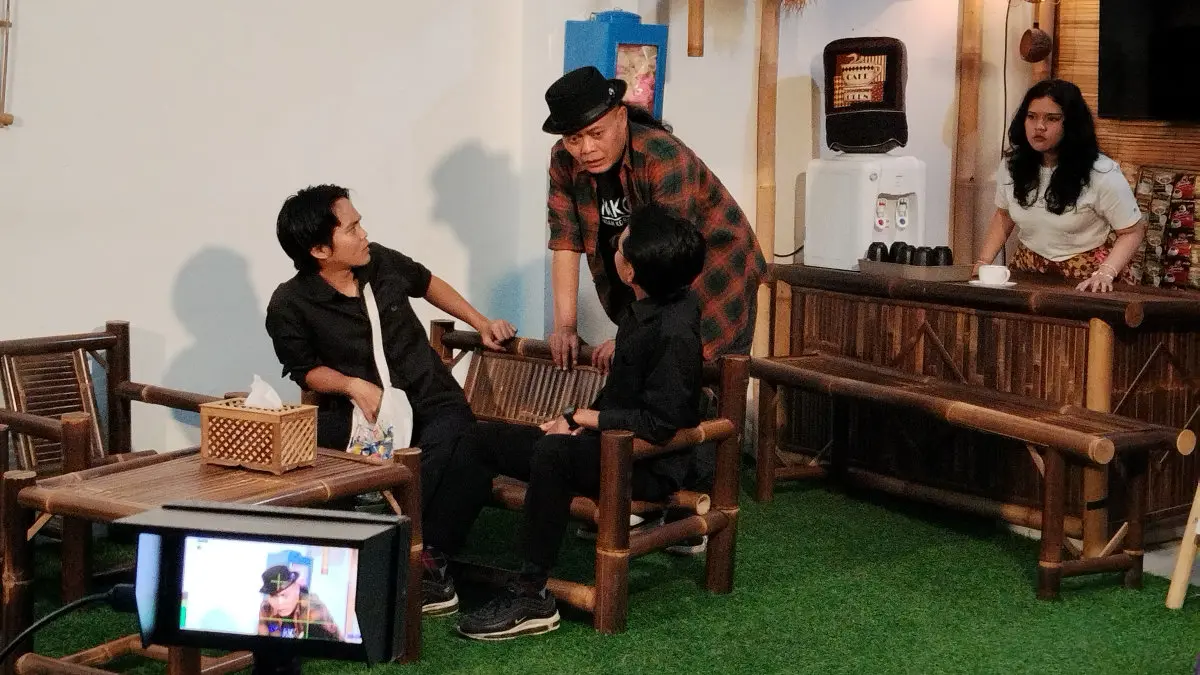 Sule syuting di Kota Tasikmalaya