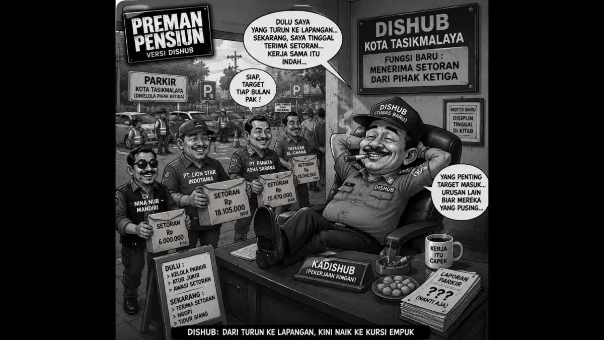 Dishub Jadi Penagih Setoran! Setoran parkir dinas perhubungan