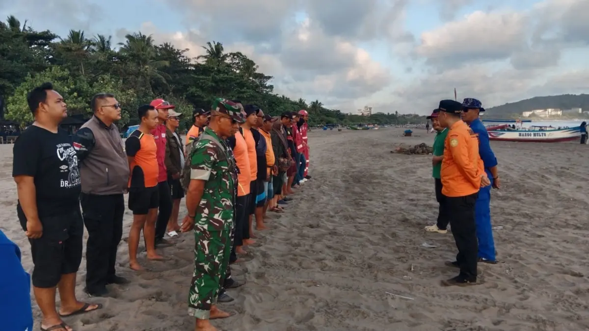 3 Hari Pencarian Belum Juga Ditemukan, Wisatawan Bandung Tenggelam di Pantai Pangandaran wisatawan bandung tenggelam di pantai pangandaran