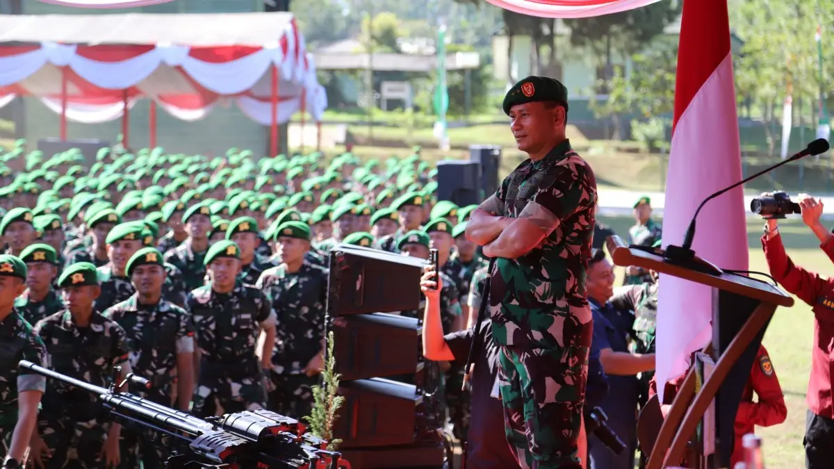 Pangdam III/Siliwangi Beri Pengarahan kepada 2.211 Personel Satuan TP Tahap IV Pangdam III Siliwangi