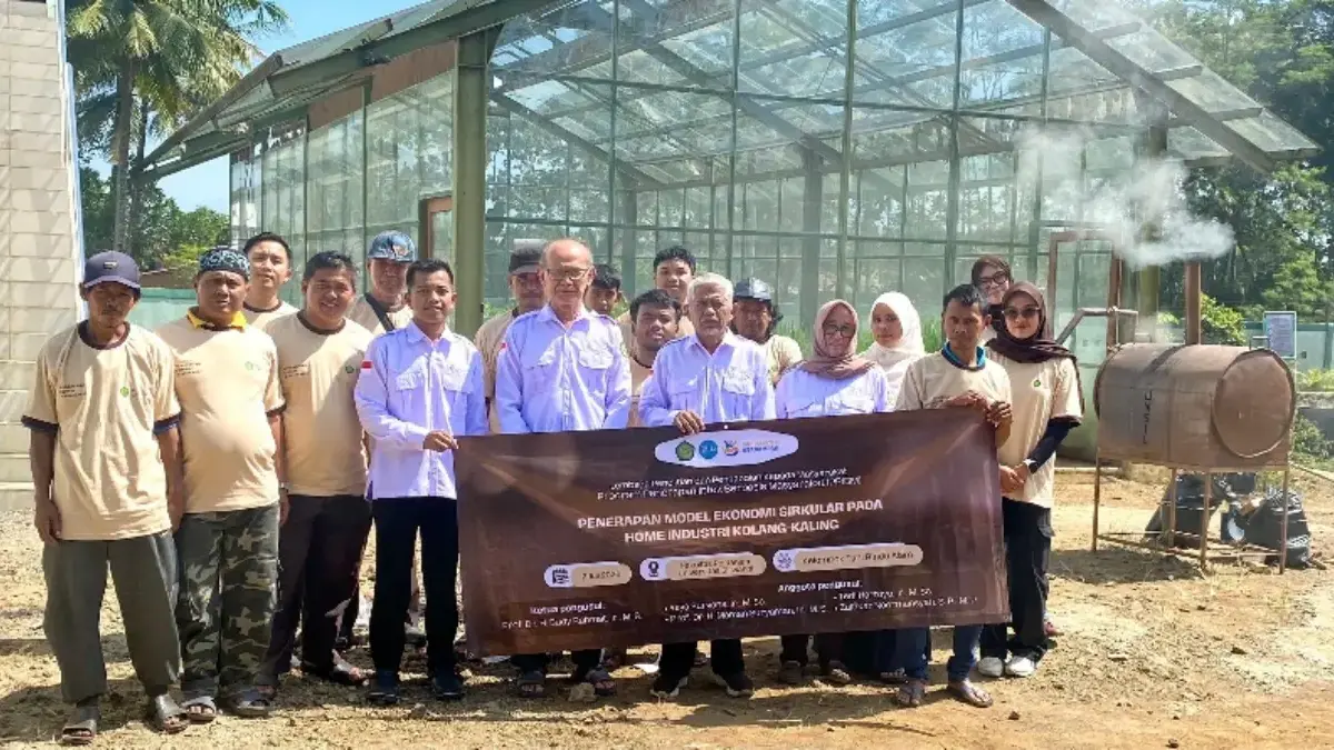 Unsil Ajak Kelompok Tani Kolang-kaling Terapkan Model Ekonomi Sirkular LPPM Unsil Pengabdian Masyarakat