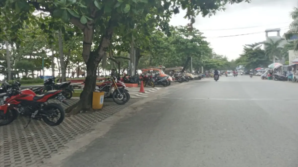 Jalan Pantai Barat Pangandaran Akan Diperlebar Supaya Lalu Lintas Lancar Pelebaran jalan pantai barat pangandaran