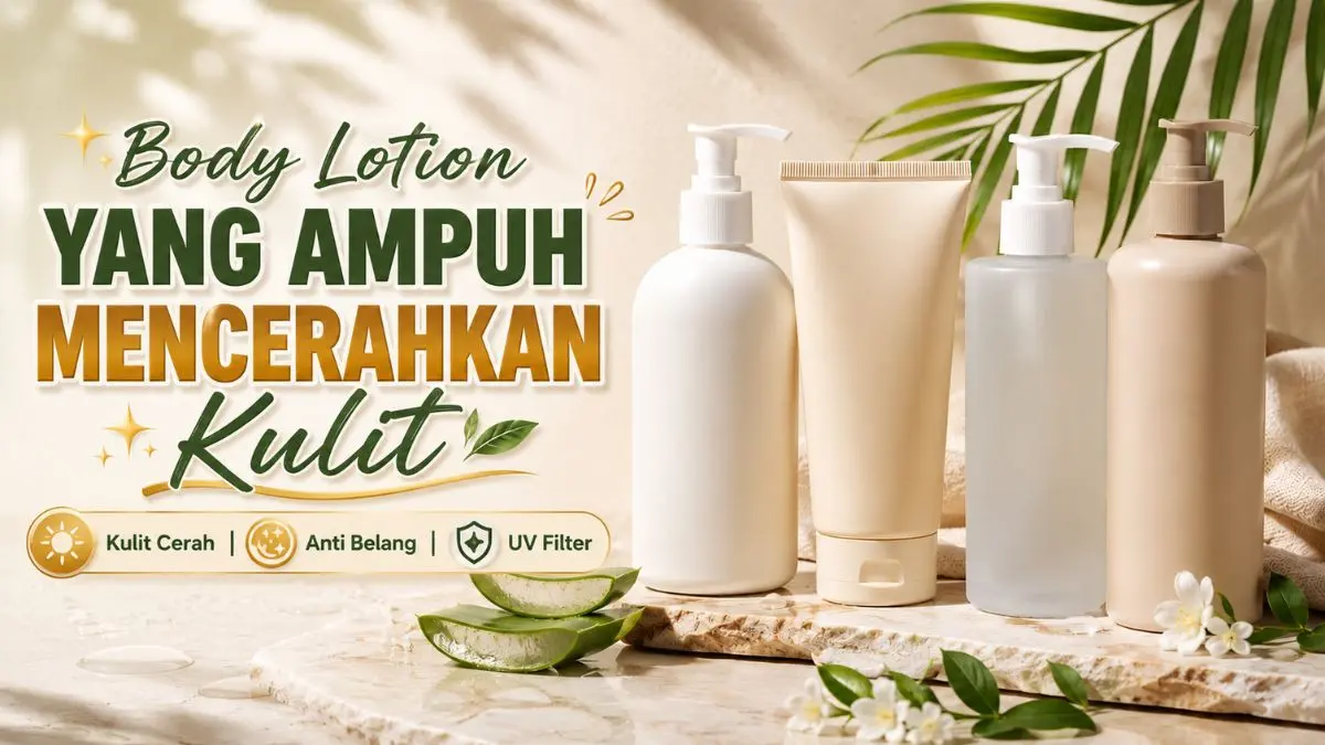 Body Lotion untuk Mencerahkan