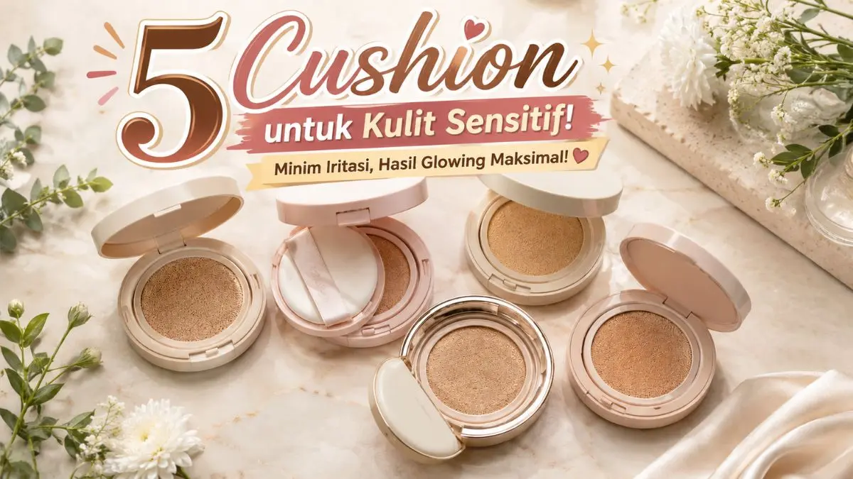 Cushion untuk Kulit Sensitif