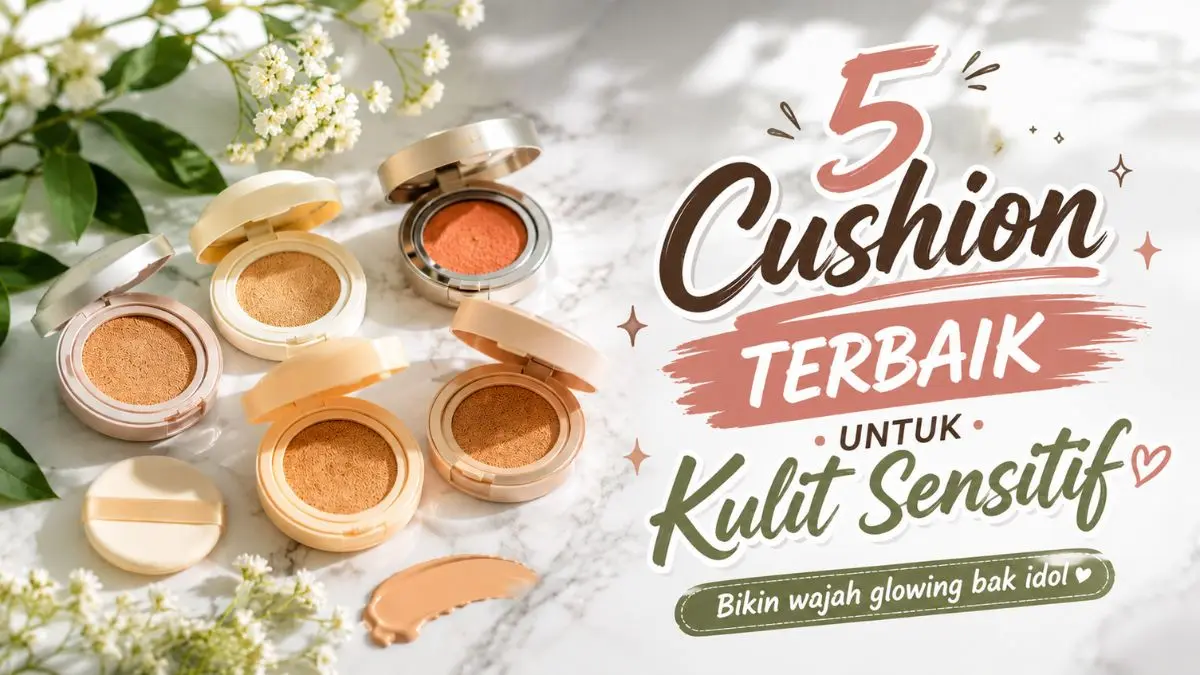 Cushion untuk Kulit Sensitif
