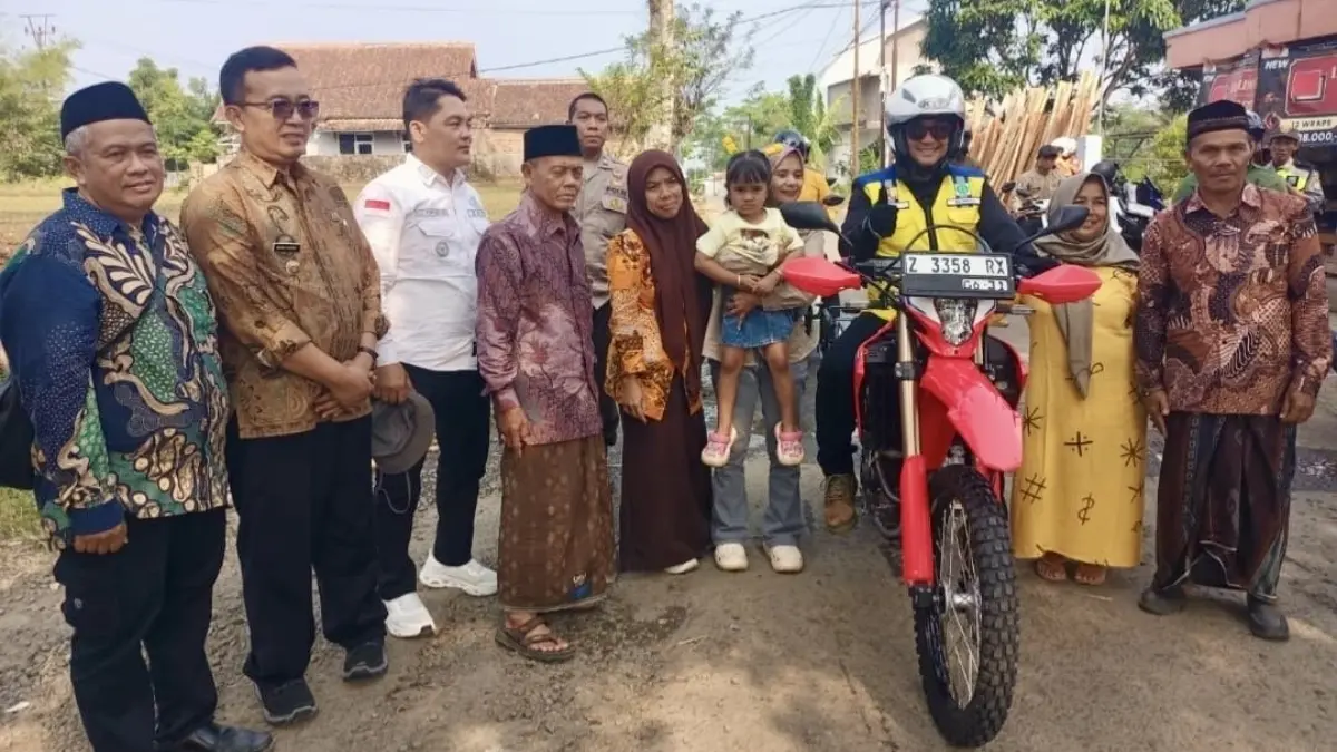 Jalan Desa Sirnasari Sariwangi Tasikmalaya Sepanjang 1,5 Kilometer Akhirnya Diperbaiki Jalan sirnasari sariwang