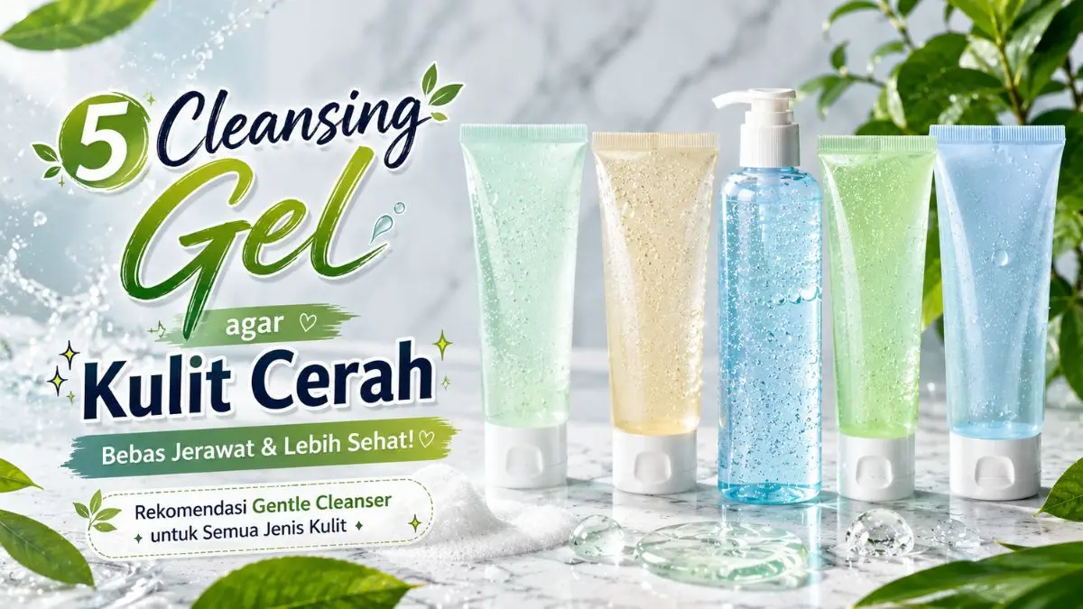Cleansing Gel Cerahkan Wajah