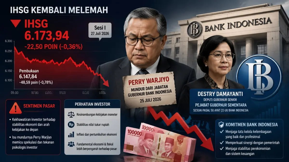 Perry Warjiyo Mundur dari BI