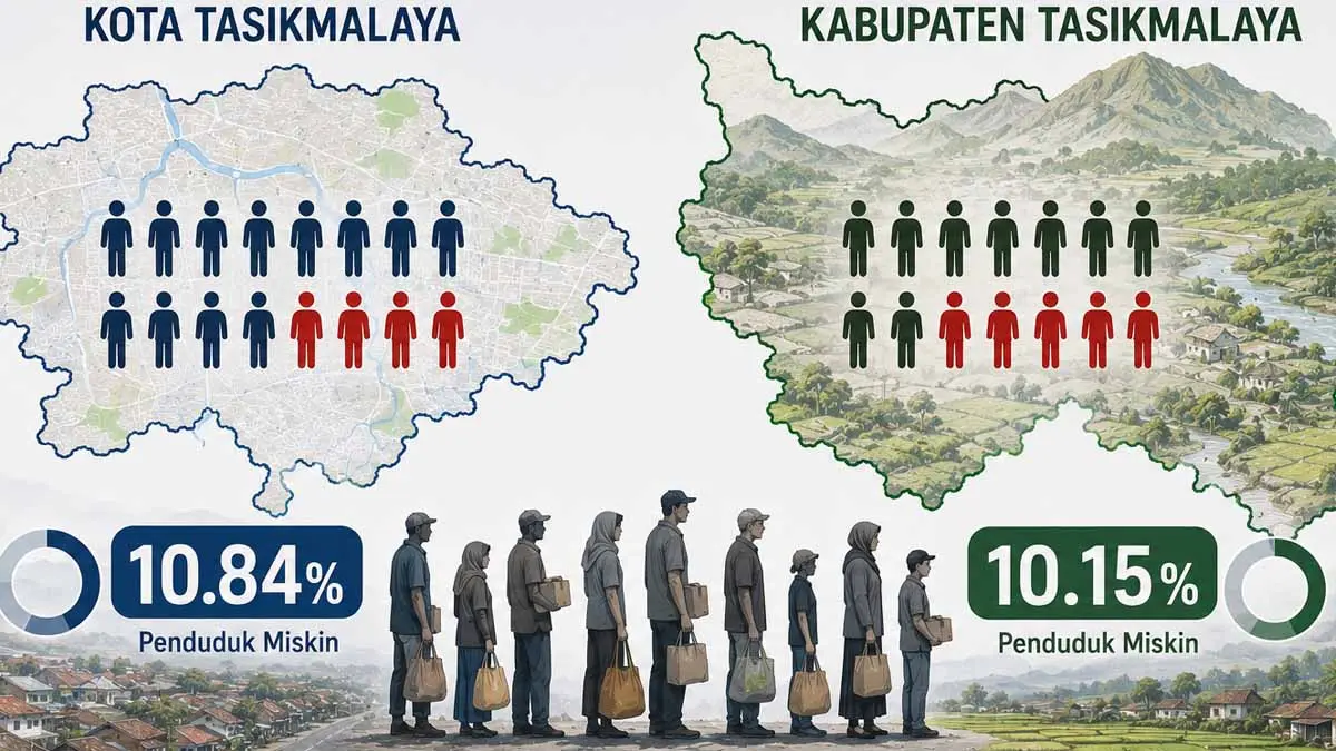 kemiskinan di kabupaten tasikmalaya