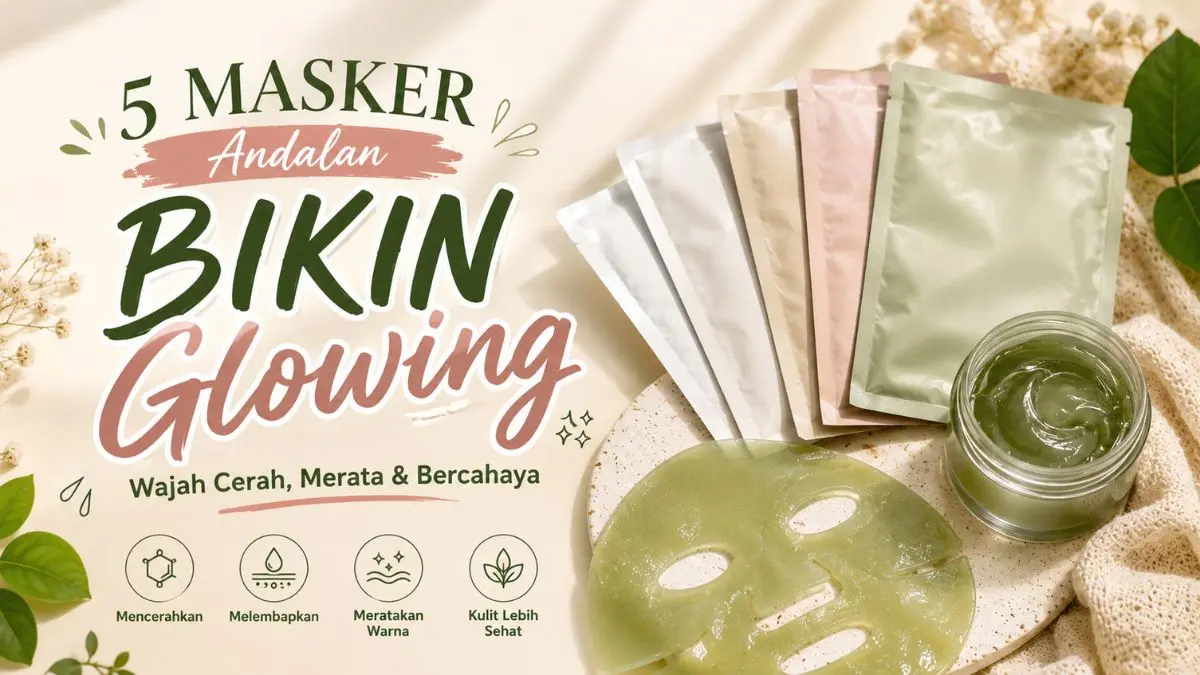 Masker yang Bikin Glowing