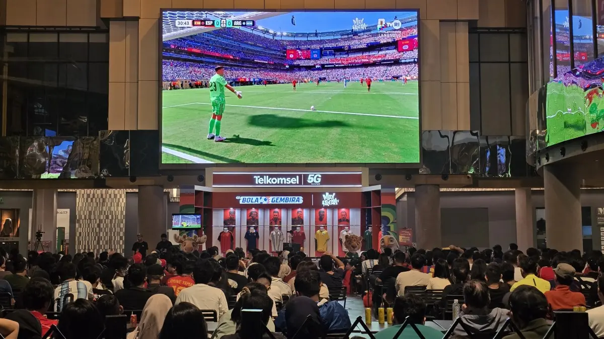 Telkomsel Tutup Semarak Piala Dunia 2026 dengan Nobar Final di Lebih dari 40 Titik Jabotabek Jabar Piala Dunia 2026