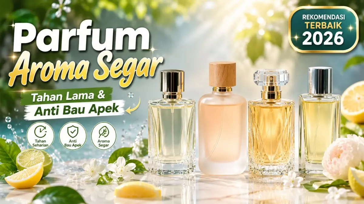 Rekomendasi Parfum Aroma Segar yang Tahan Lama hingga 12 Jam, Tidak Menyengat! Parfum Aroma Segar