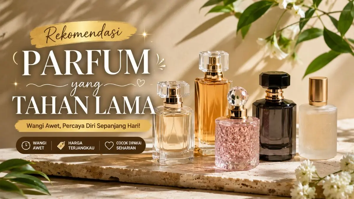 Cari Parfum yang Tahan Lama? Ini 5 Pilihan Terbaik Cocok untuk Daily Activity Parfum yang Tahan Lama